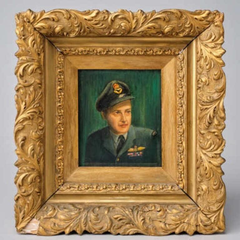 Appraisal: a naive portrait of an unidentified Royal Canadian Air Force