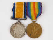 Appraisal: Two WW I Victory medals complete with ribbons