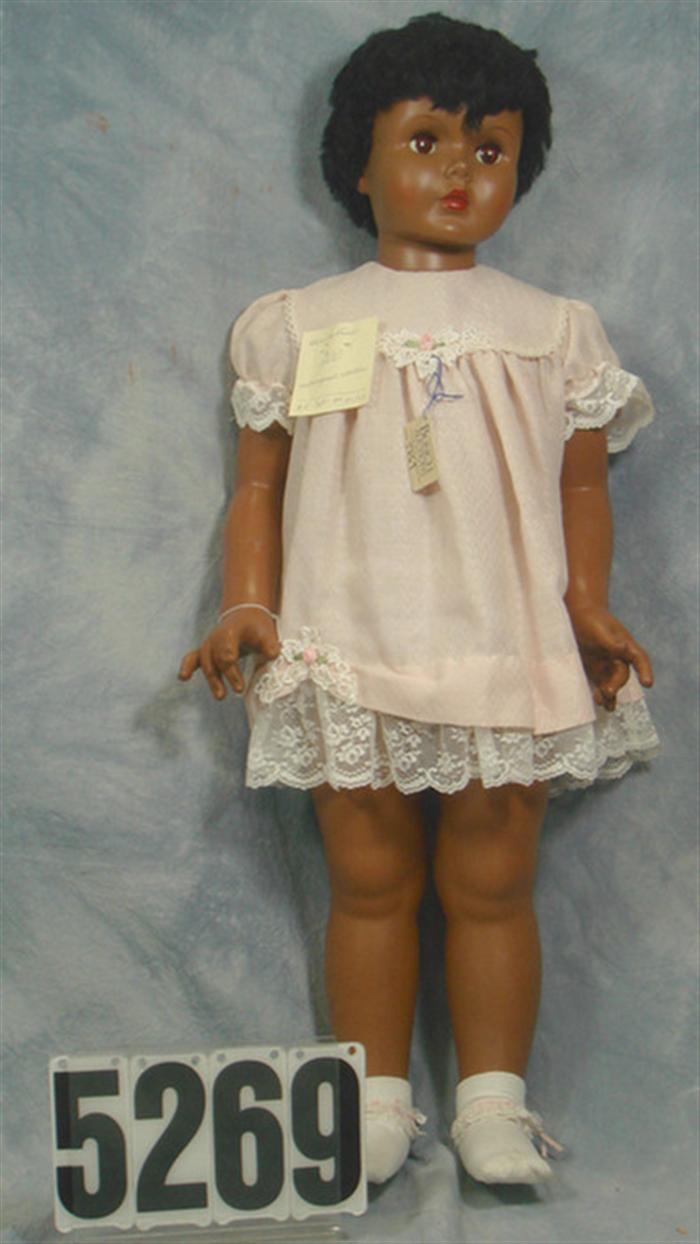 Appraisal: Black Patti Playpal size doll marked AE black hair and