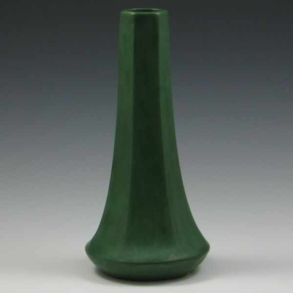 Appraisal: Weller Arts and Crafts Line Matte Green Vase marked with