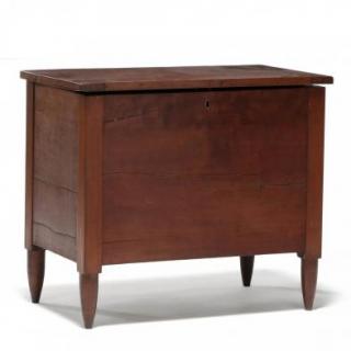 Appraisal: Southern Cherry Sugar Chest circa - Tennessee or Kentucky hinged