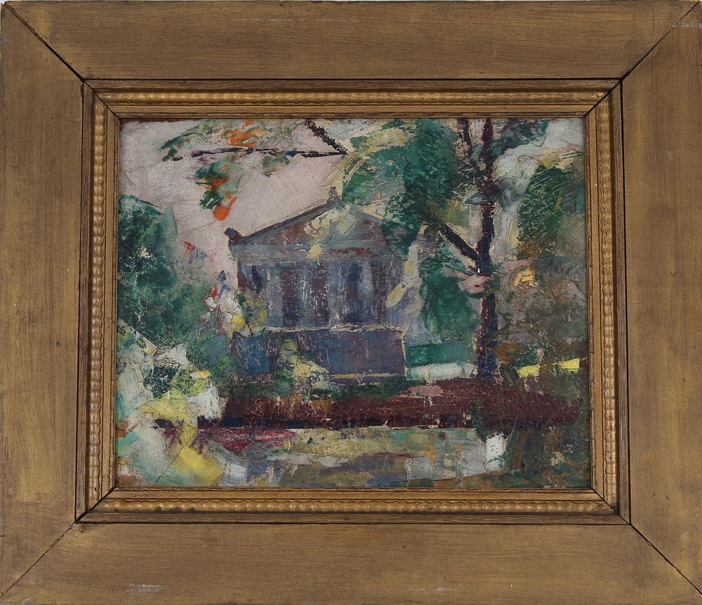 Appraisal: American School Early th C Impressionist American School Early-Mid th