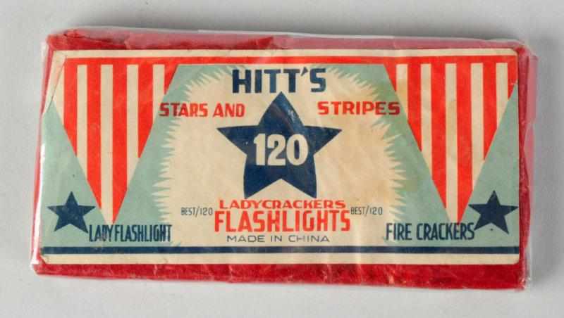 Appraisal: Hitt's Stars Stripes -Pack Lady Firecrackers Class Condition Excellent Size