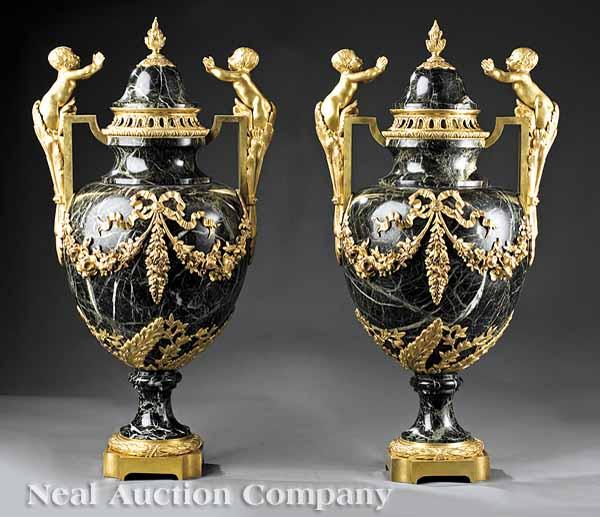 Appraisal: A Very Fine Pair of Napoleon III Bronze Dor Mounted