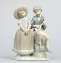 Appraisal: Lladro Adolescence Lladro sculpted by Alfredo Ruiz issued and retired