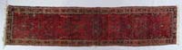 Appraisal: SAROUK ORIENTAL RUNNER First quarter of th century red field