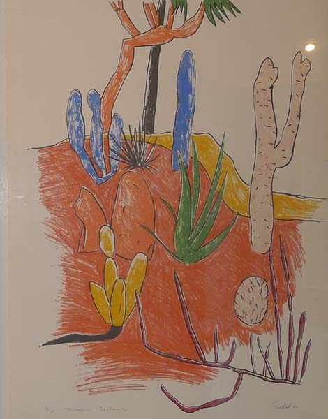 Appraisal: ANDREW SOUTHALL BOTANIC GARDENS LITHOGRAPH x cm