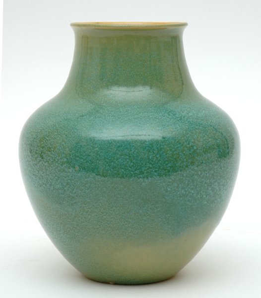 Appraisal: KLYTIE PATE born Victoria An ovoid earthenware vase in colours