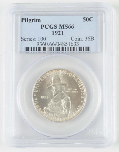 Appraisal: Commemorative Pilgrim PCGS MS