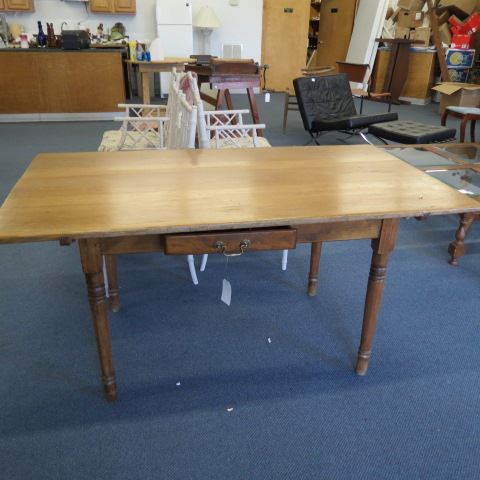 Appraisal: Farm or Tavern Table with drawer lift top