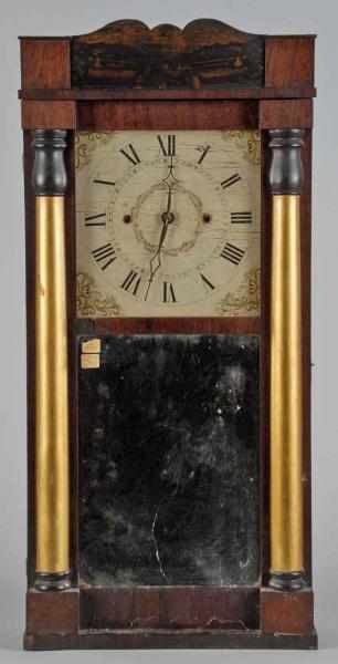 Appraisal: Wooden Works Imperial Clocks Shelf Clock Bristol CT By George