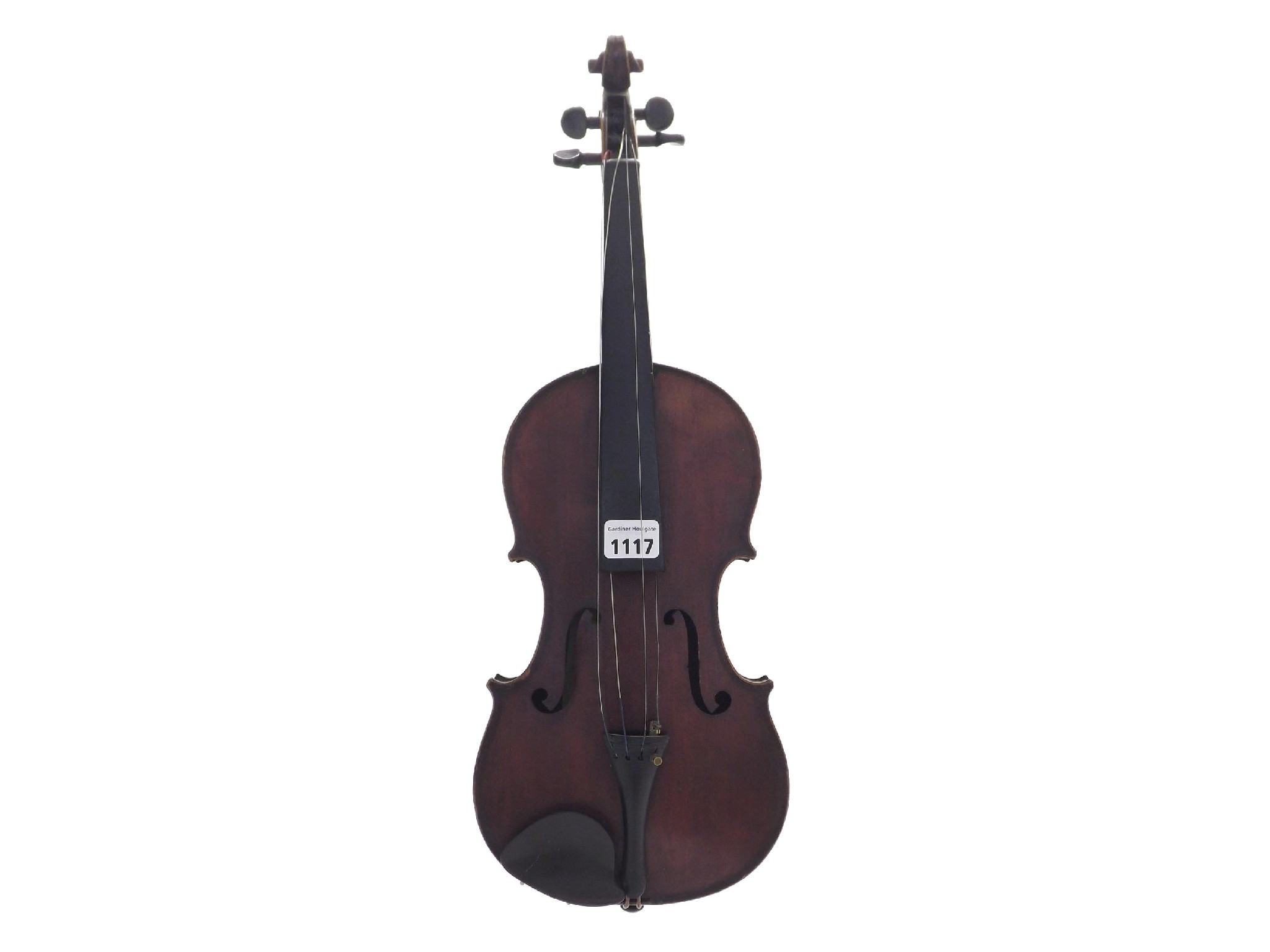 Appraisal: Early th century violin labelled Supplied by W Thompson cm