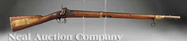 Appraisal: A Remington Model Mississippi Percussion Long Rifle th c marked