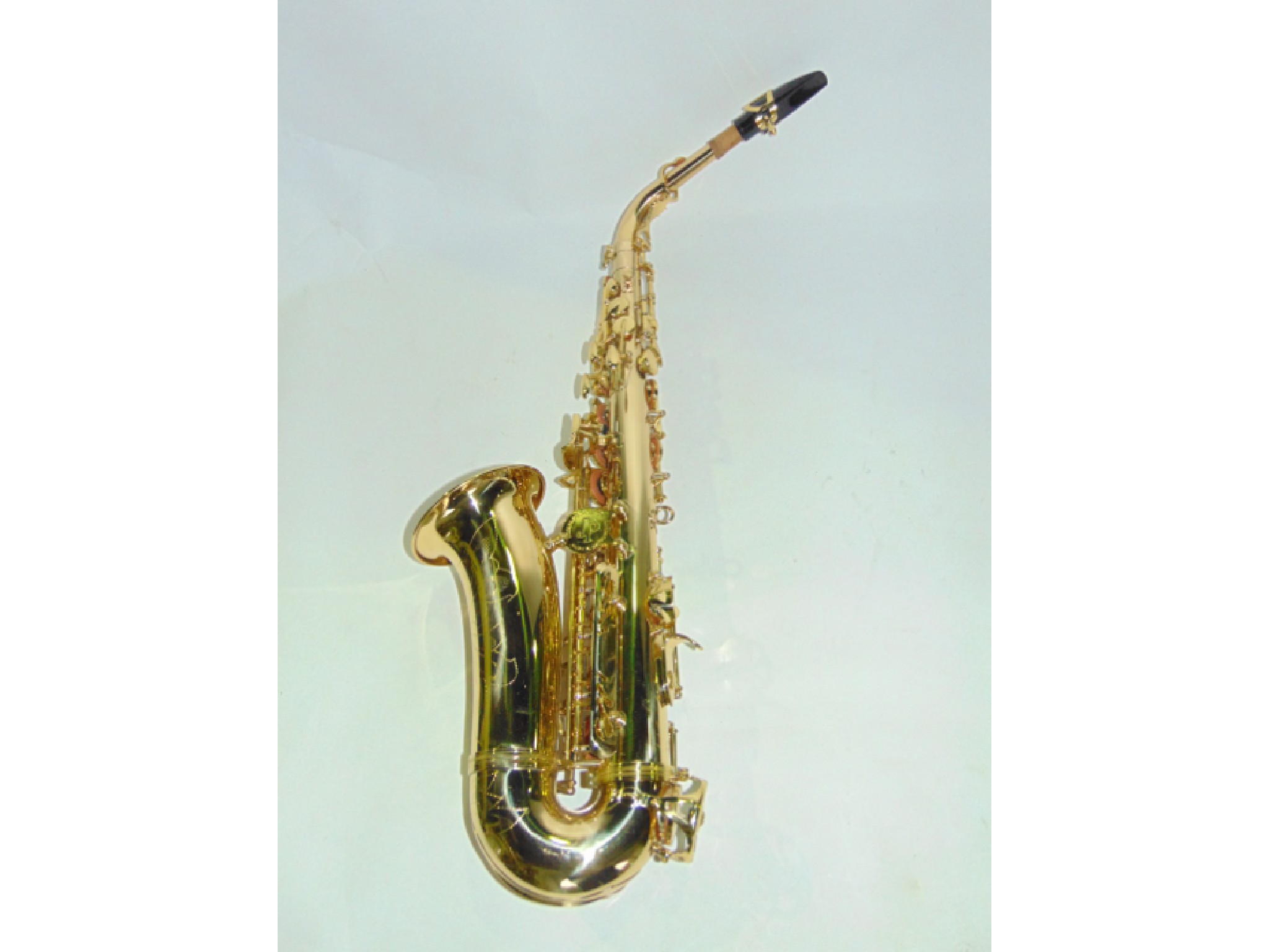 Appraisal: A good quality contemporary brass saxophone by John Packer Limited