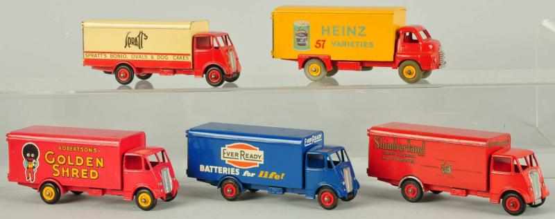 Appraisal: Lot of Diecast Dinky Van Toys Description Includes Heinz Variety