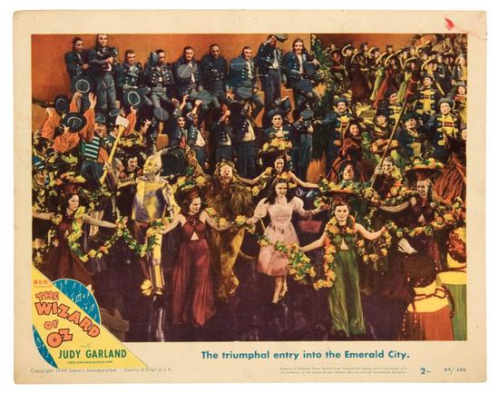 Appraisal: METRO-GOLDWYN-MAYER STUDIOS Complete set of eight lobby cards for the