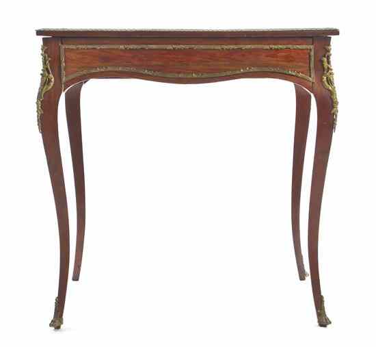 Appraisal: A Louis XVI Style Writing Table having a rectangular top