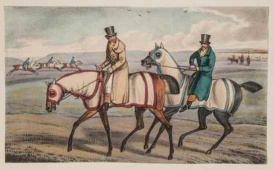 Appraisal: Album - hand-coloured engravings of sporting scenes hunting shooting and