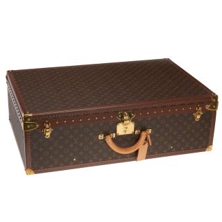 Appraisal: Louis Vuitton Monogram hard sided suitcase Louis Vuitton Monogram hard