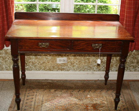 Appraisal: Victorian Mahogany Dressing Table Late th Century Height in cm