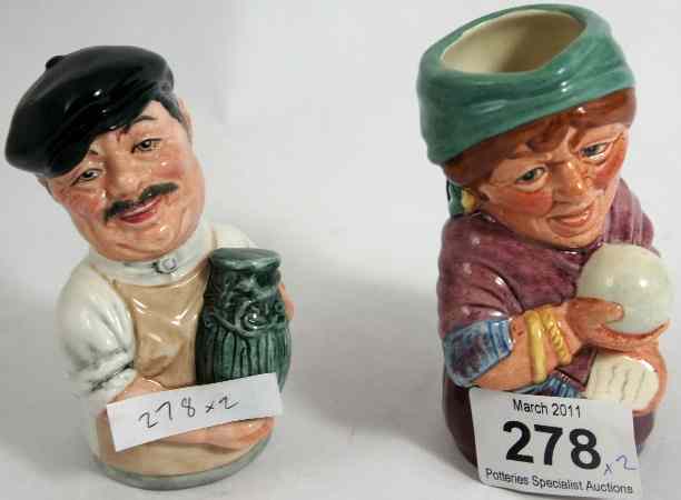 Appraisal: Royal Doulton Small Doultonville Toby Jug Madam Crystal D and