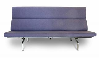 Appraisal: Charles Ray Eames Sofa Compact For Herman Miller Charles Eames