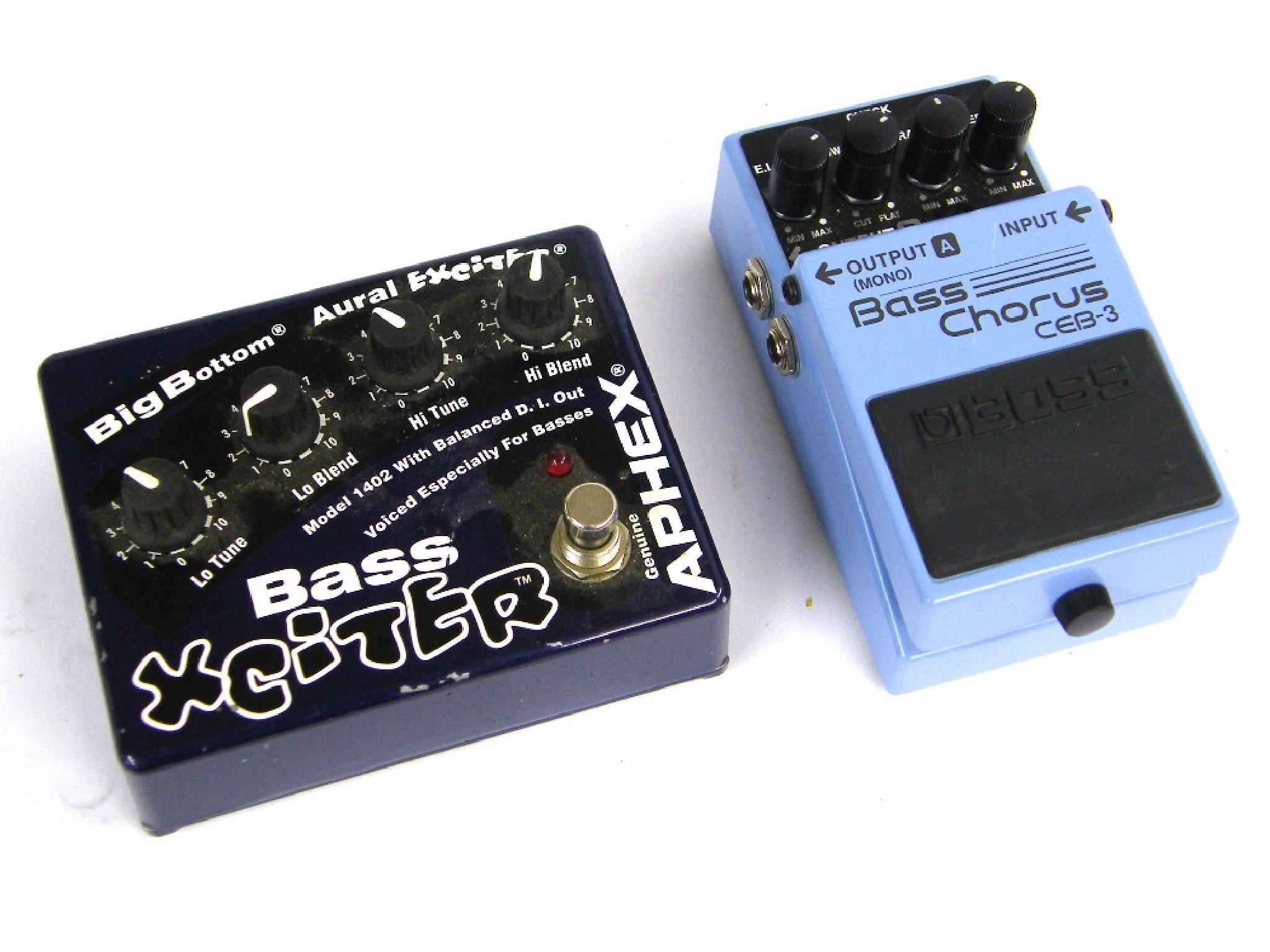 Appraisal: Aphex Big Bottom Aural Exciter bass guitar pedal appears to