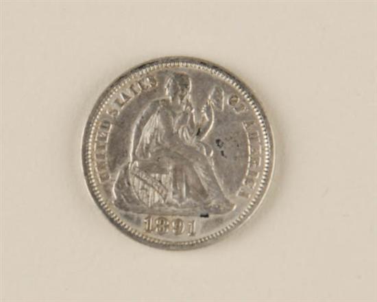 Appraisal: Seated Liberty Dime