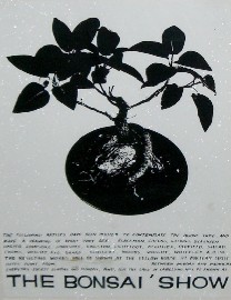 Appraisal: Australian Twentieth Century School The Bonsai Show Exhibition Poster for