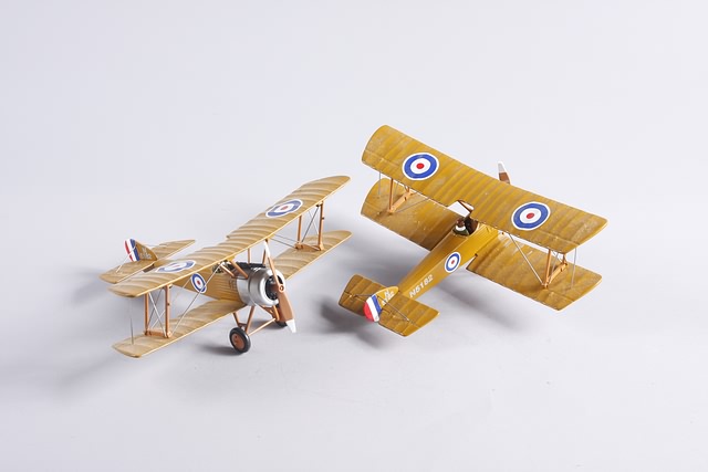 Appraisal: Lot of Gearbox metal Limited Edition biplanes representing Sopwith pup