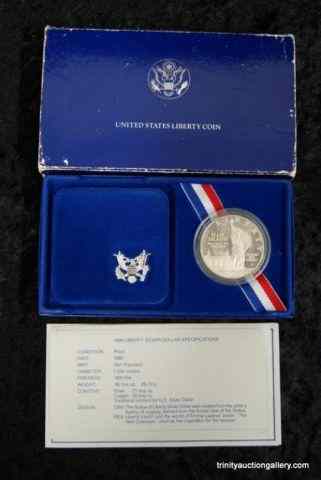 Appraisal: Silver Liberty Dollar Proof Com CoinThis is for a U