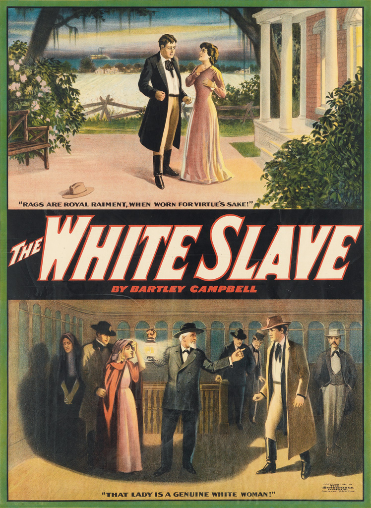 Appraisal: DESIGNER UNKNOWN THE WHITE SLAVE x inches x cm The