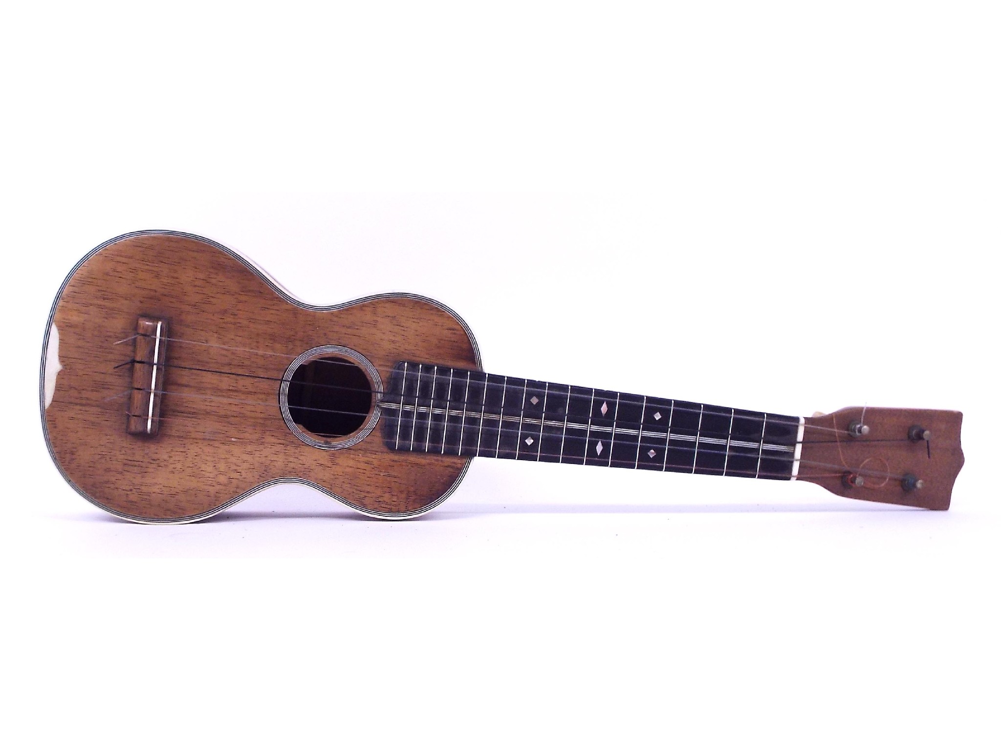 Appraisal: Good early th century ukulele by and branded C F