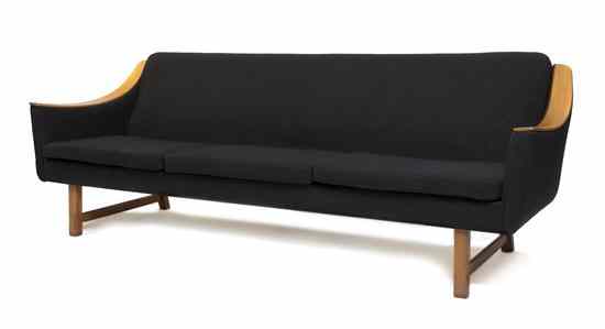 Appraisal: A Mid-Century Sleeper Sofa having an upholstered back and seat