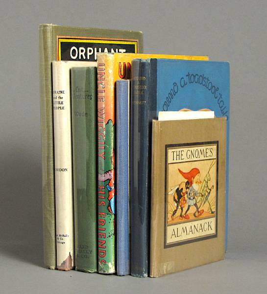 Appraisal: CHILDREN'S ILLUSTRATED BOOKS vols including Gruelle Johnny Orphant Annie Storybook