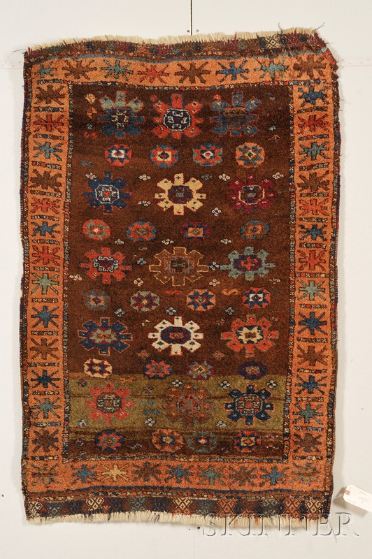 Appraisal: Yuruk Rug East Anatolia last quarter th century minor moth