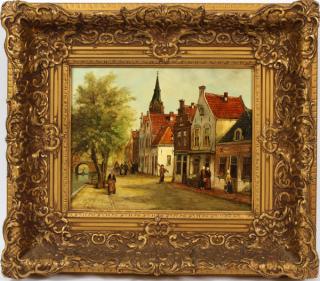 Appraisal: KAREL DE JONG OIL ON BOARD KAREL DE JONG OIL