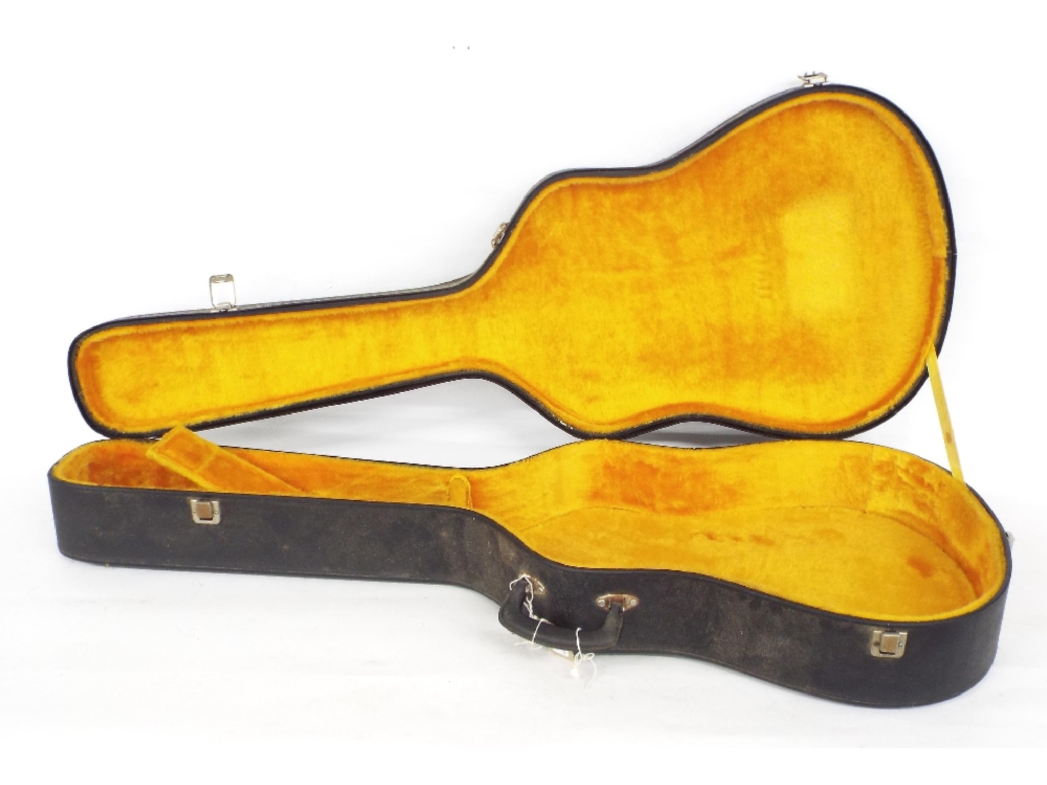 Appraisal: s acoustic guitar hard case to fit J or similar