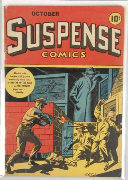 Appraisal: Suspense Comics Vol No Description This highly desirable comic has