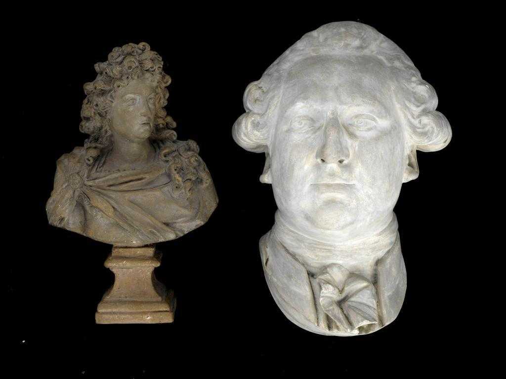 Appraisal: A FRENCH TERRACOTTA BUST OF LOUIS XIV AFTER FRANCOIS GIRARDON