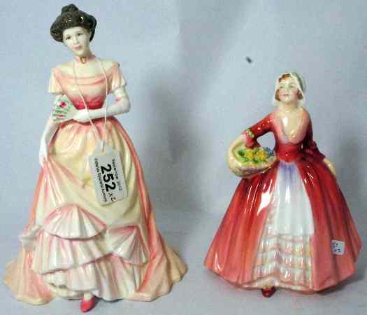 Appraisal: Royal Doulton figures Julia HN and Janet HN