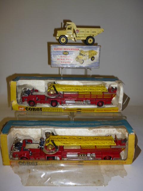 Appraisal: Two American La France Aerial Rescue Truck boxed AF G