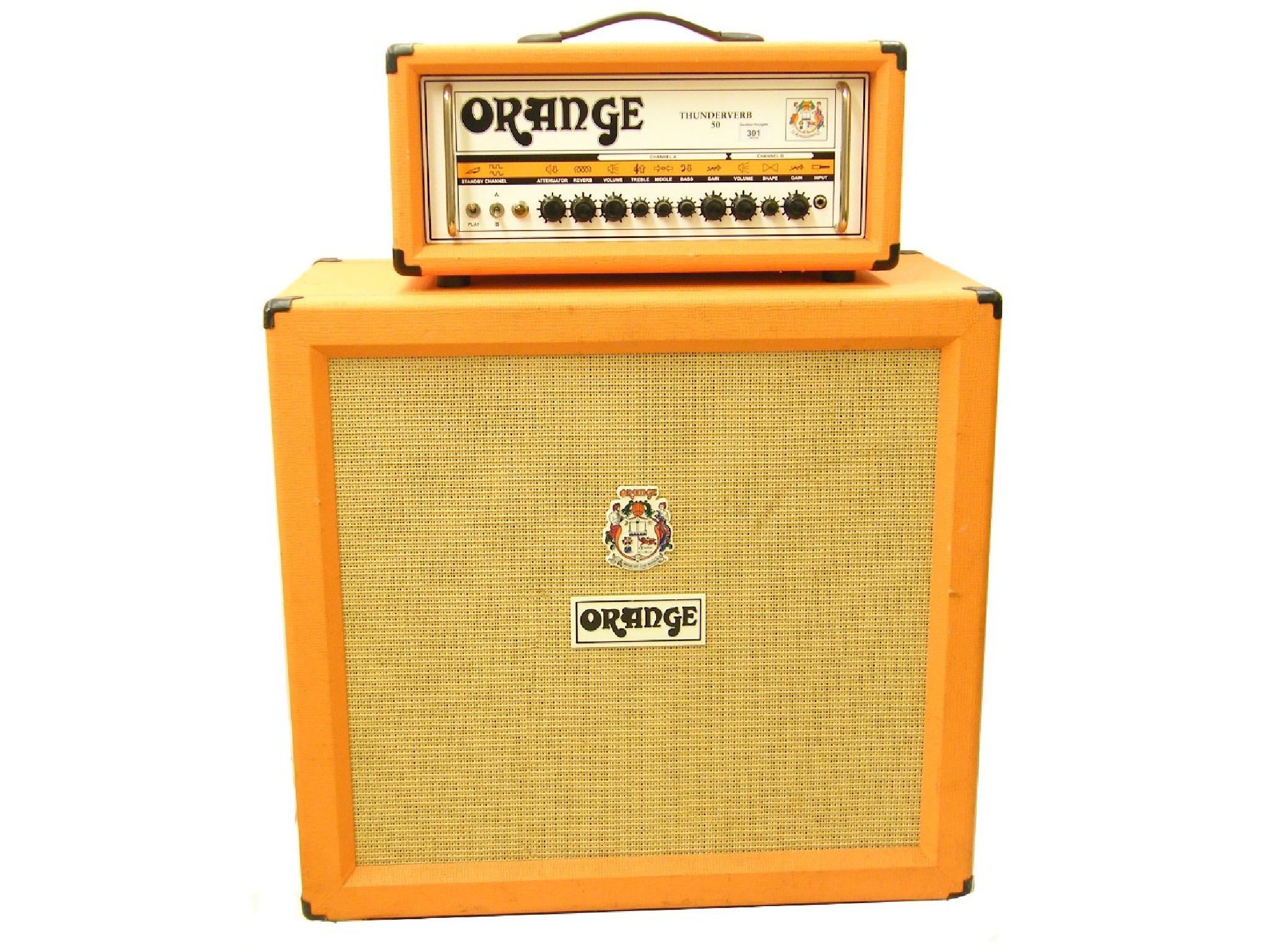 Appraisal: Orange Thunderverb TV H guitar amplifier head together with an