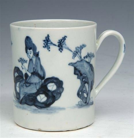 Appraisal: AN EARLY CHAFFERS COFFEE CAN painted in the 'Jumping Boy'