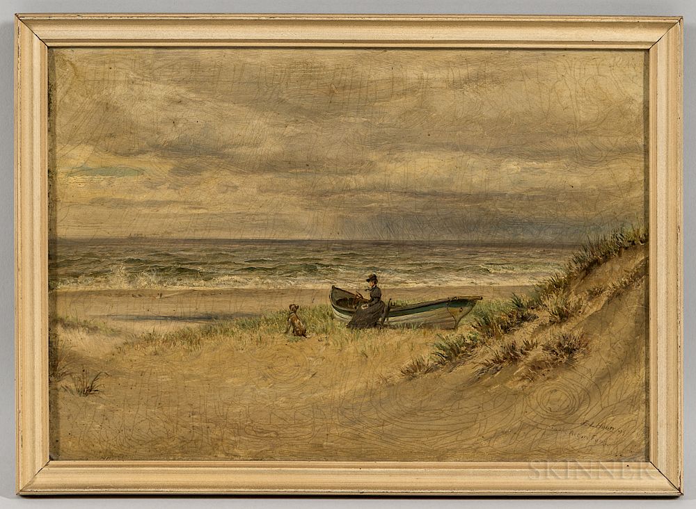 Appraisal: Edward Lamson Henry New York South Carolina - Shore Scene