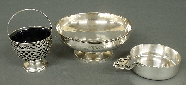 Appraisal: - Tiffany Co sterling silver porringer h gills a Tiffany