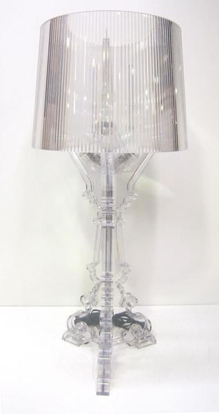 Appraisal: A MODERNIST CLEAR DECORATIVE KARTELL LAMP A MODERNIST CLEAR DECORATIVE