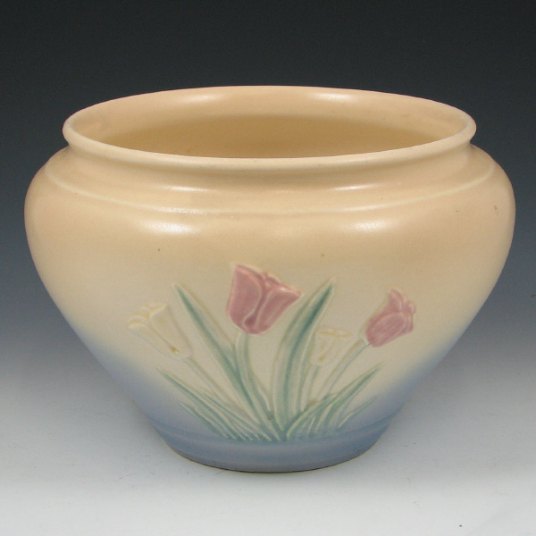 Appraisal: Hull Tulip - - Jardiniere Tulip - - jardiniere in