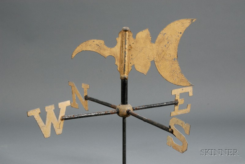 Appraisal: Gilt Sheet-copper Halbert Weather Vane America late th early th