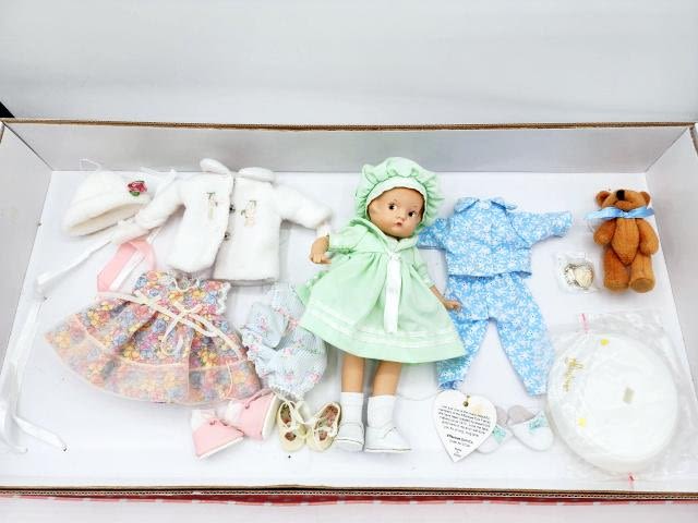 Appraisal: Effanbee Patsyette Gift Set Doll and Clothes PY Patsyette accessories